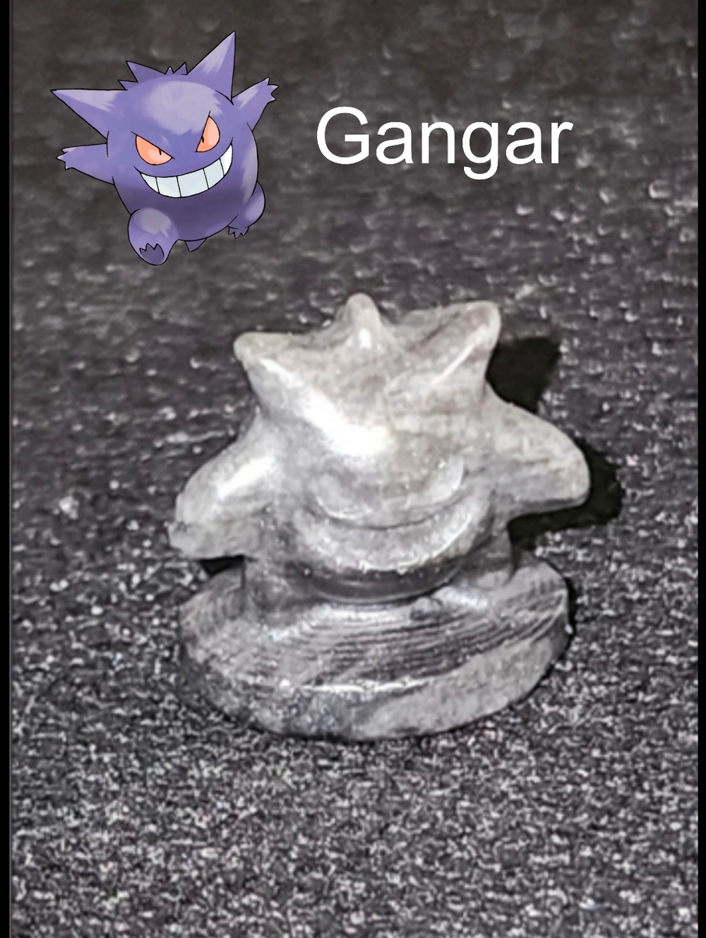 Gangar Pokémon Shining Obsidian Mini cut